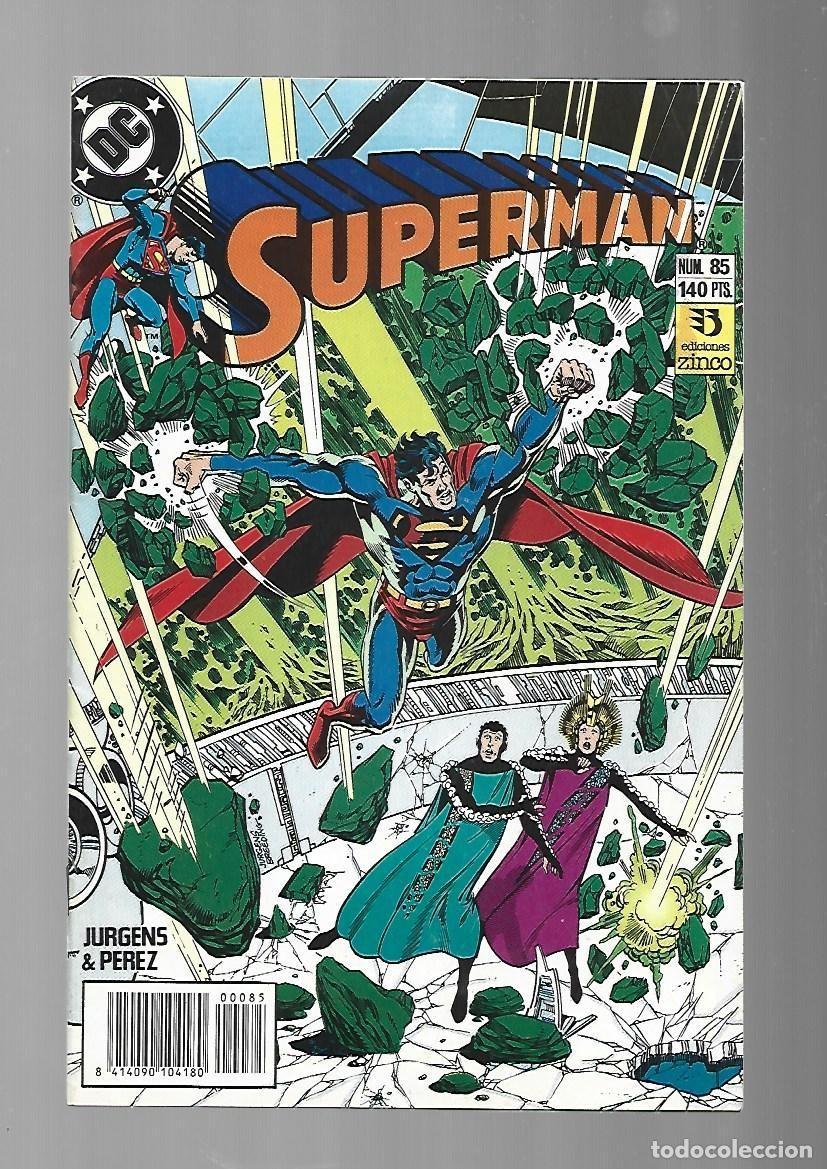 C&oacute;mics: Superman, 85, 1990, Zinco, muy buen estado