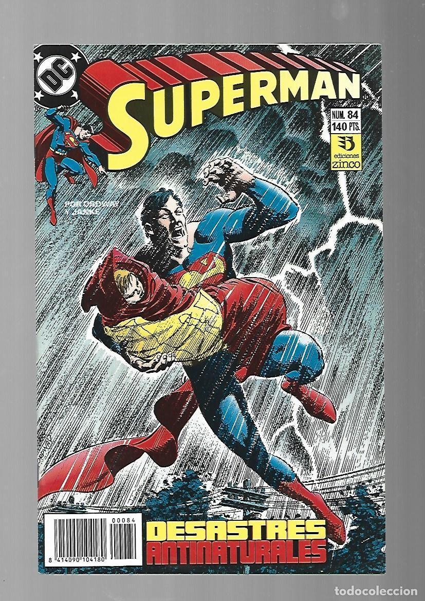 C&oacute;mics: Superman, 84, 1990, Zinco, muy buen estado