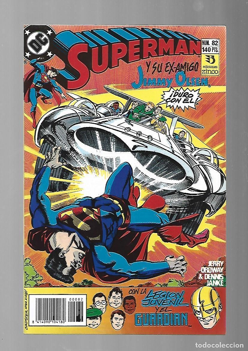 C&oacute;mics: Superman, 82, 1990, Zinco, muy buen estado