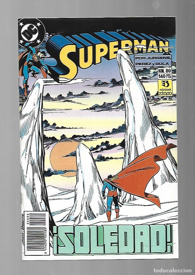C&oacute;mics: Superman, 80, 1990, Zinco, muy buen estado