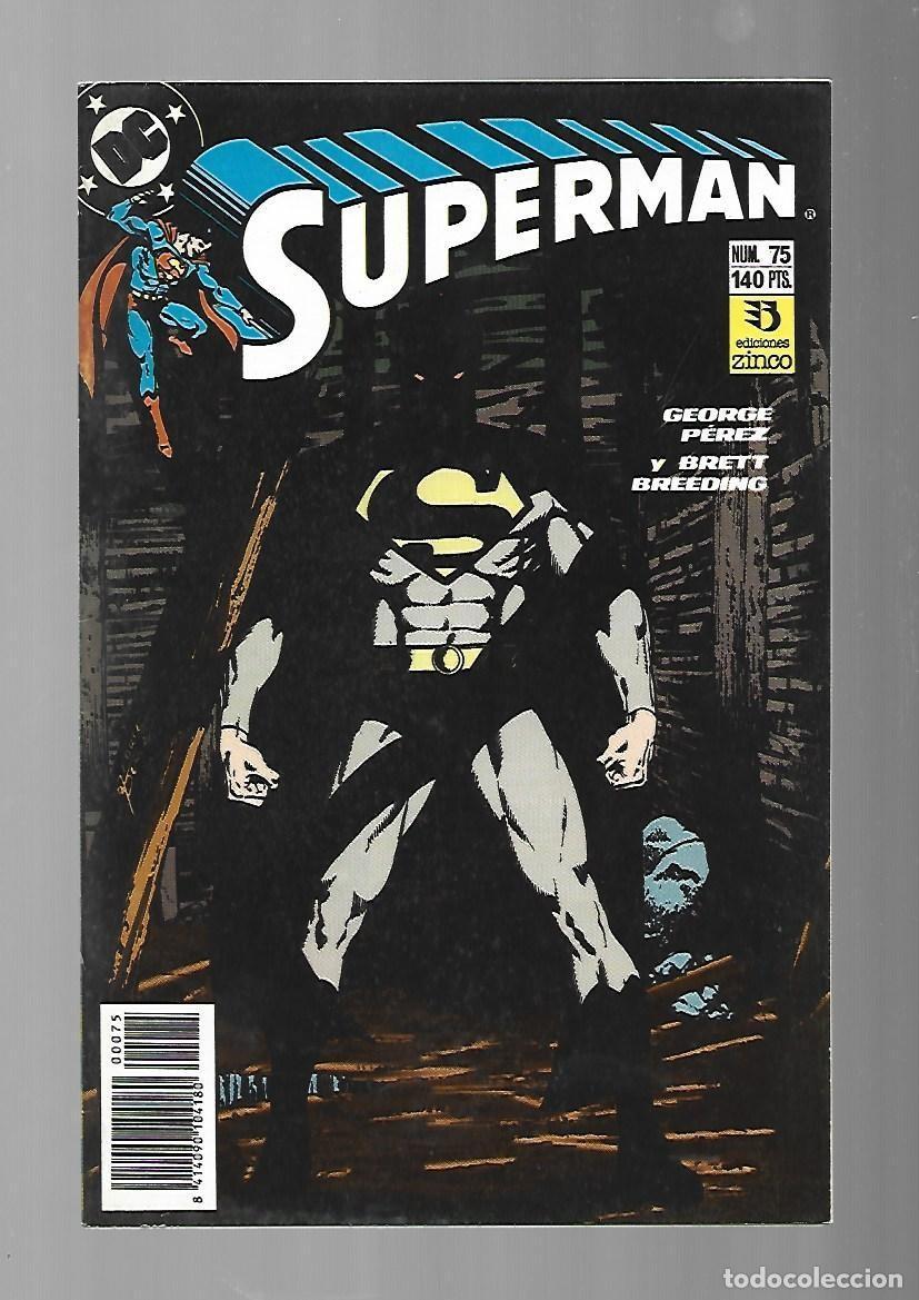 C&oacute;mics: Superman, 75, 1990, Zinco, muy buen estado