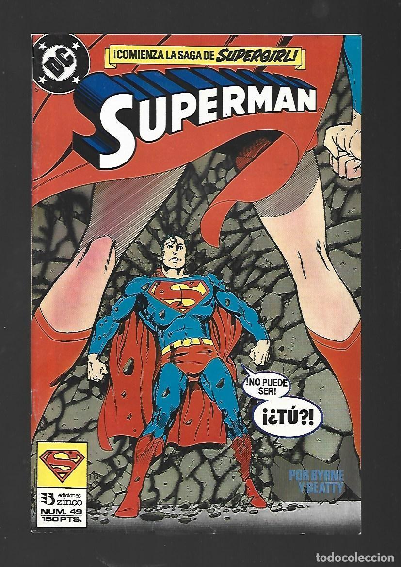 C&oacute;mics: Superman, 49, 1989, Zinco, muy buen estado