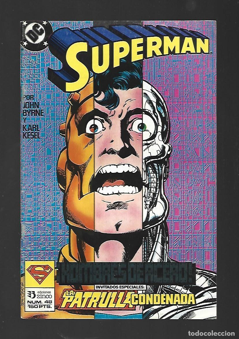 C&oacute;mics: Superman, 48, 1989, Zinco, muy buen estado