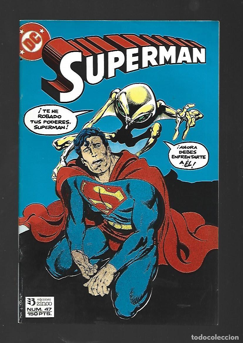 C&oacute;mics: Superman, 47, 1989, Zinco, muy buen estado