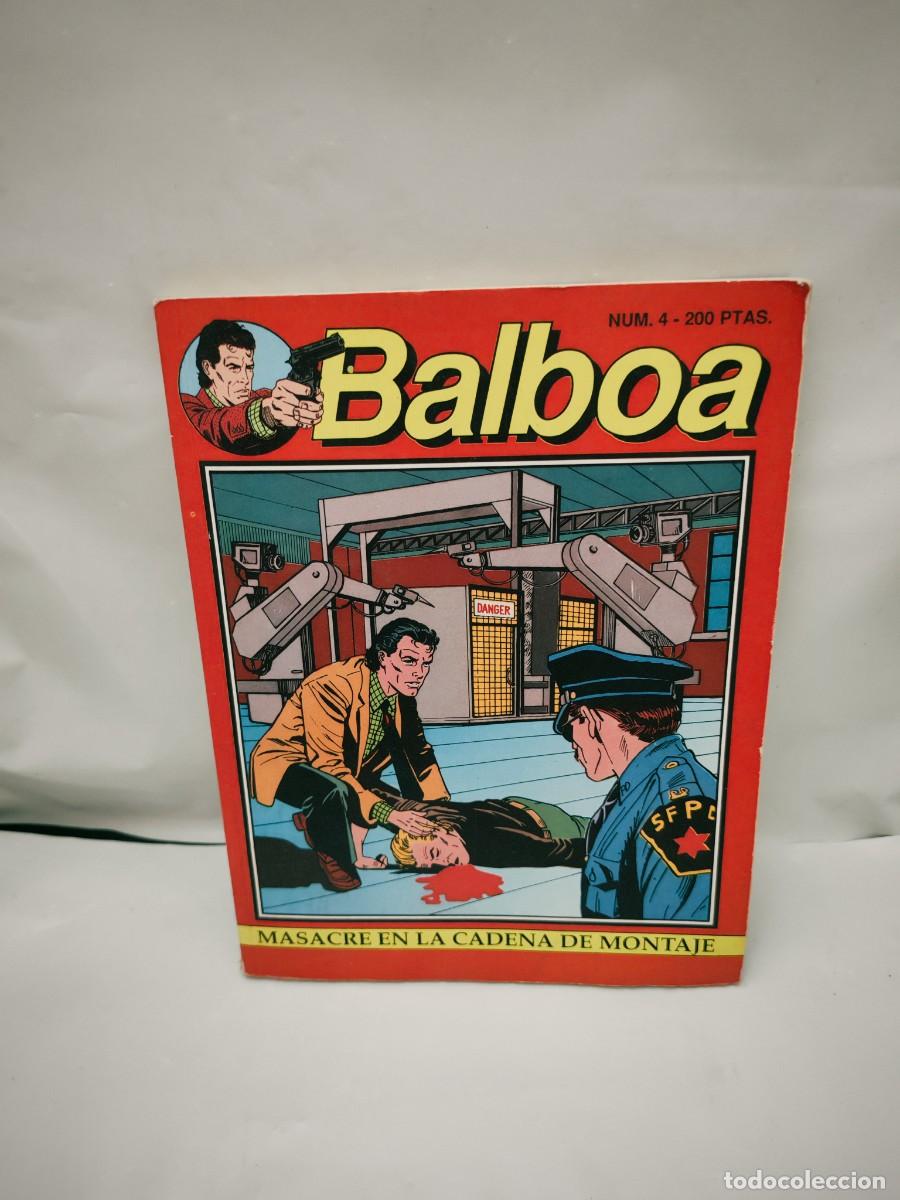 C&oacute;mics: Balboa n&uacute;mero 4: Masacre en la cadena de montaje (Primera edici&oacute;n)