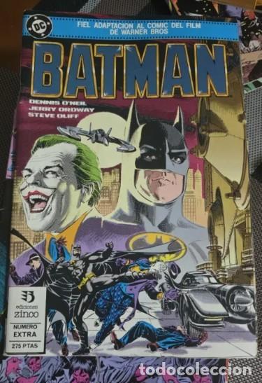 C&oacute;mics: Batman - Comic Pel&iacute;cula 1989 - Ediciones Zinco