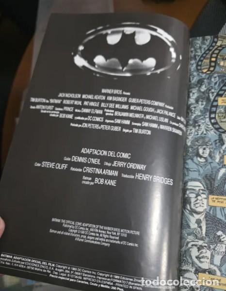 C&oacute;mics: Batman - Comic Pel&iacute;cula 1989 - Ediciones Zinco - Foto 3