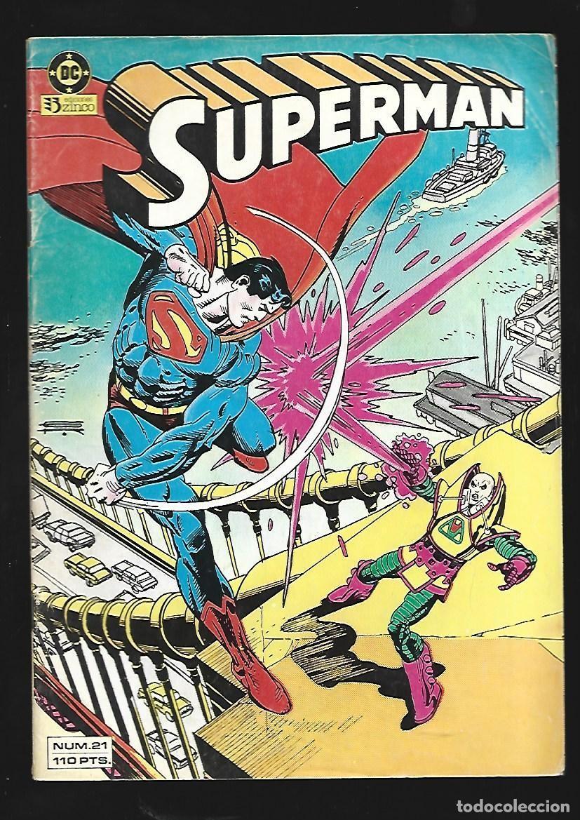 C&oacute;mics: Superman, 21, 1985, Zinco, muy buen estado