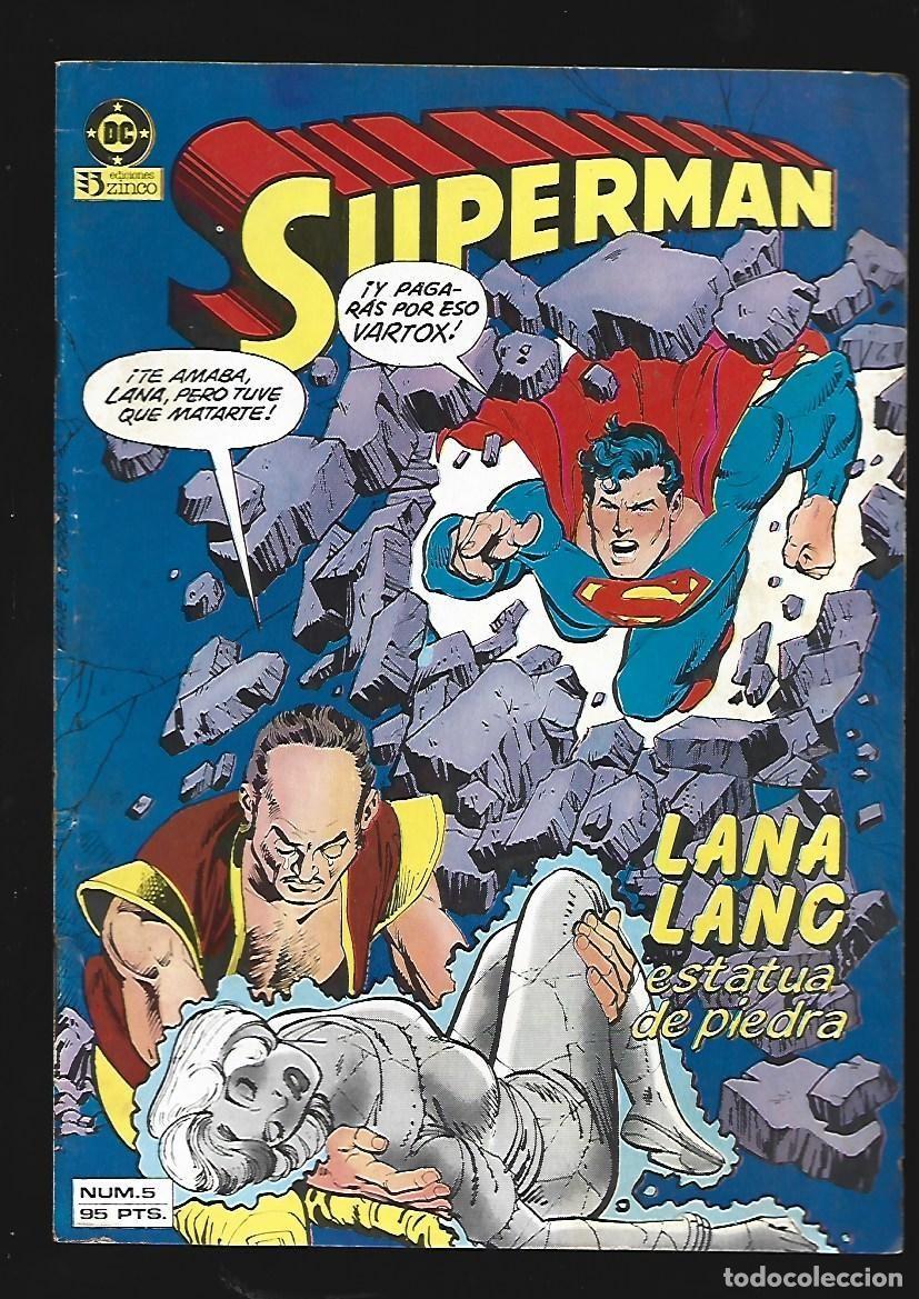C&oacute;mics: Superman, 5, 1984, Zinco, muy buen estado