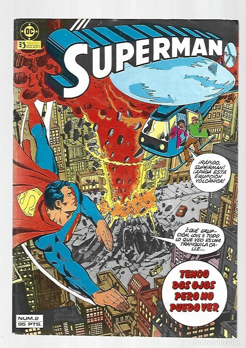 C&oacute;mics: Superman, 2, 1984, Zinco, muy buen estado