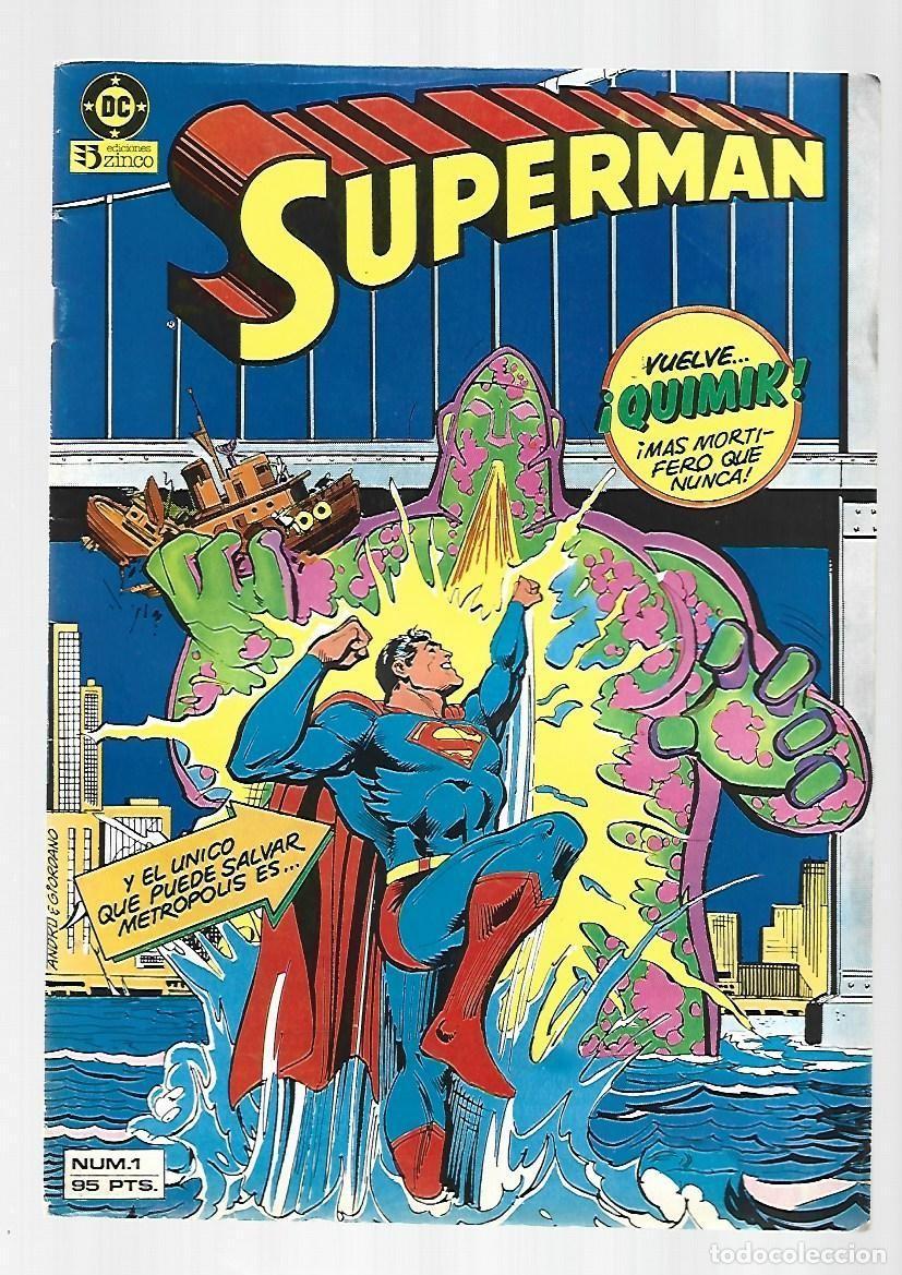 C&oacute;mics: Superman, 1, 1984, Zinco, muy buen estado