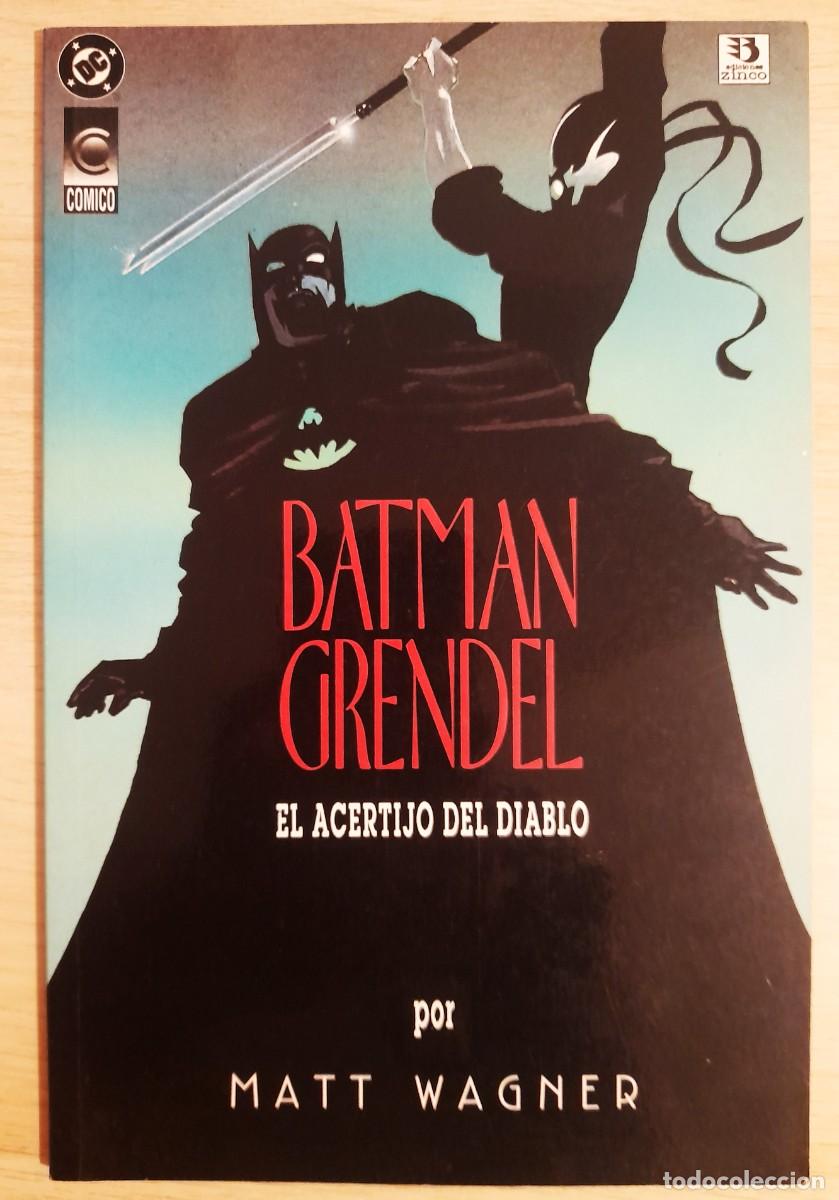 C&oacute;mics: Batman / Grendel - El Acertijo Del Diablo - Numero 1 - DC Comics - Comico - Zinco