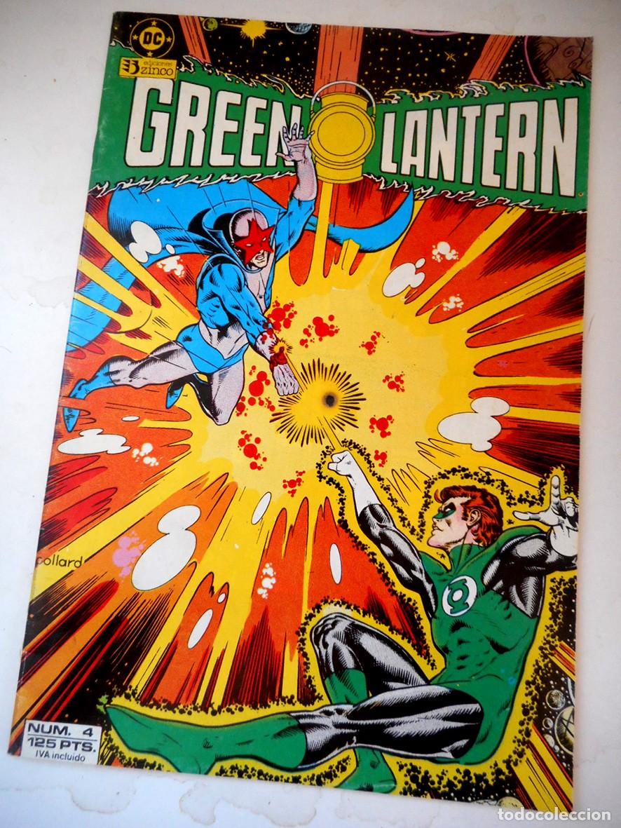 Comics: GREEN LANTERN N&ordm;4 UN LAZO EN EL TIEMPO (ZINCO-ABRIL 1986)