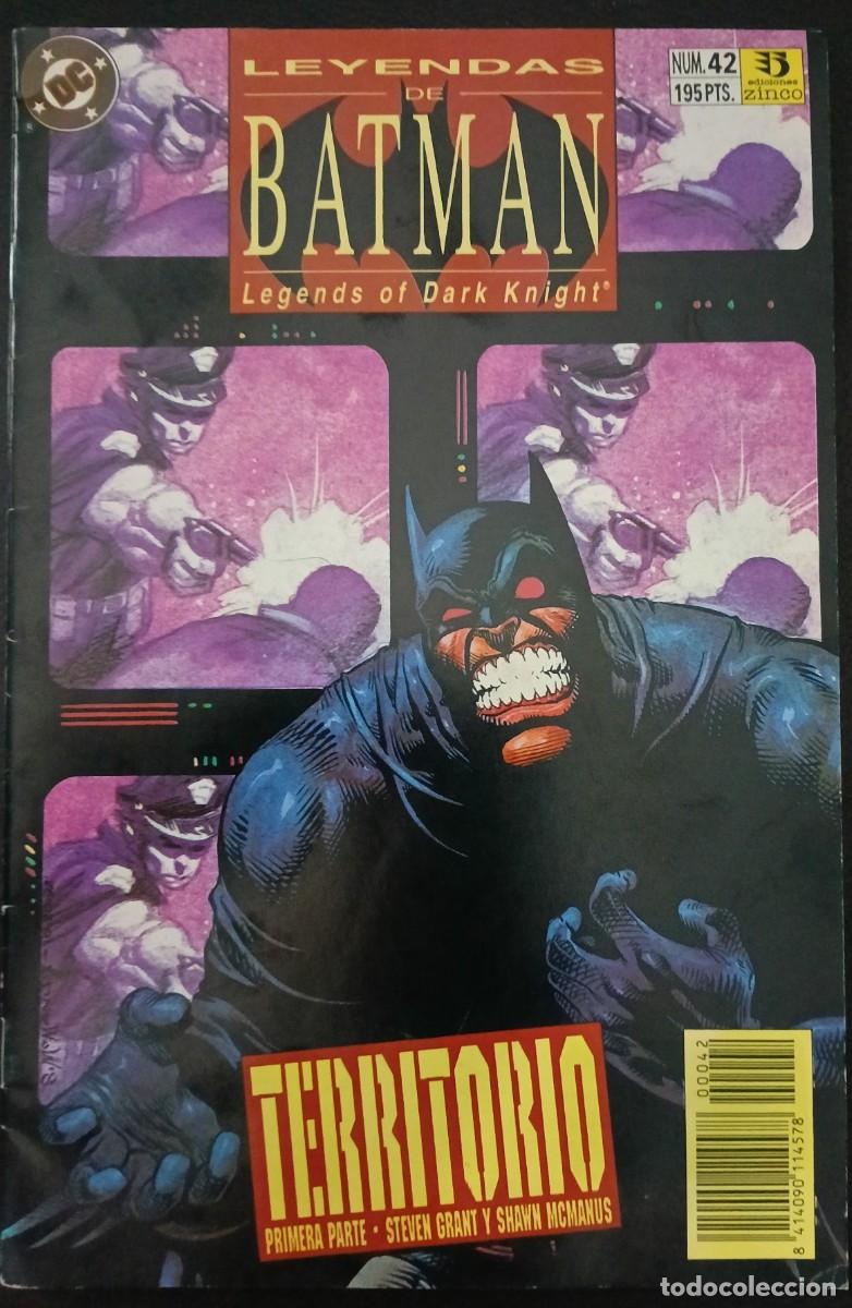 C&oacute;mics: LEYENDAS DE BATMAN-ZINCO- N&ordm; 42 -TERRITORIO-S.GRANT-McMANUS-1993-M. BUENO- MUY DIF&Iacute;CIL-LEA-VEA-1751