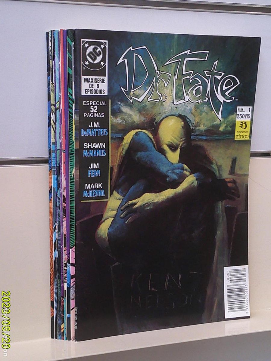 C&oacute;mics: DR. FATE COMPLETA 9 NUM. ZINCO