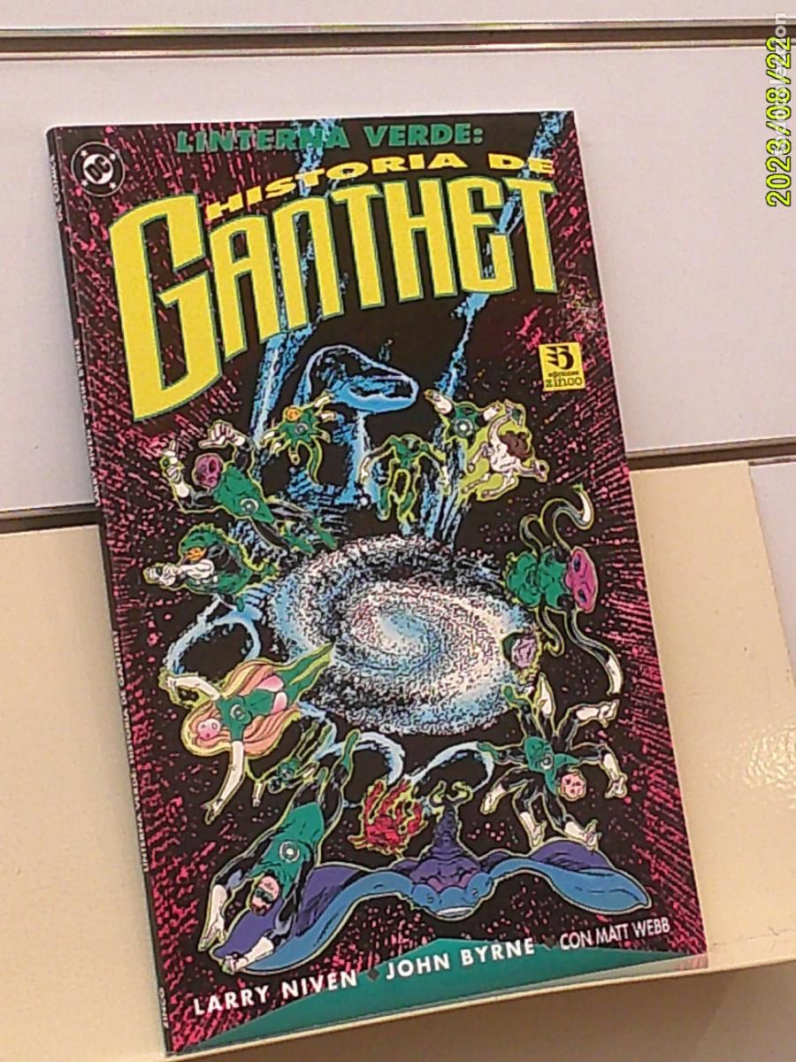 C&oacute;mics: LINTERNA VERDE: HISTORIA DE GANTHET DC - ZINCO