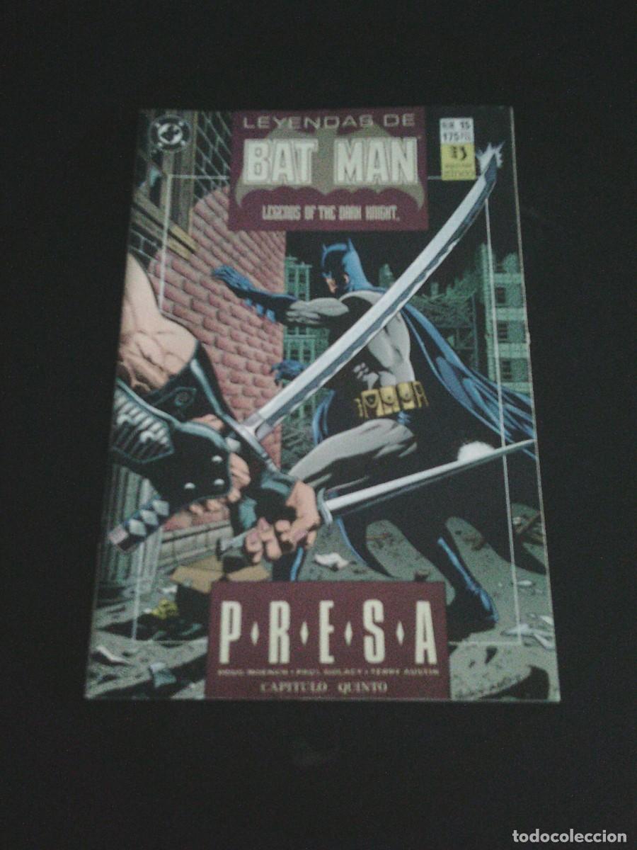 C&oacute;mics: LEYENDAS DE BATMAN - N&ordm; 15 - PRESA - CAPITULO QUINTO - EDICIONES ZINCO - GORBAUD - CJ 201