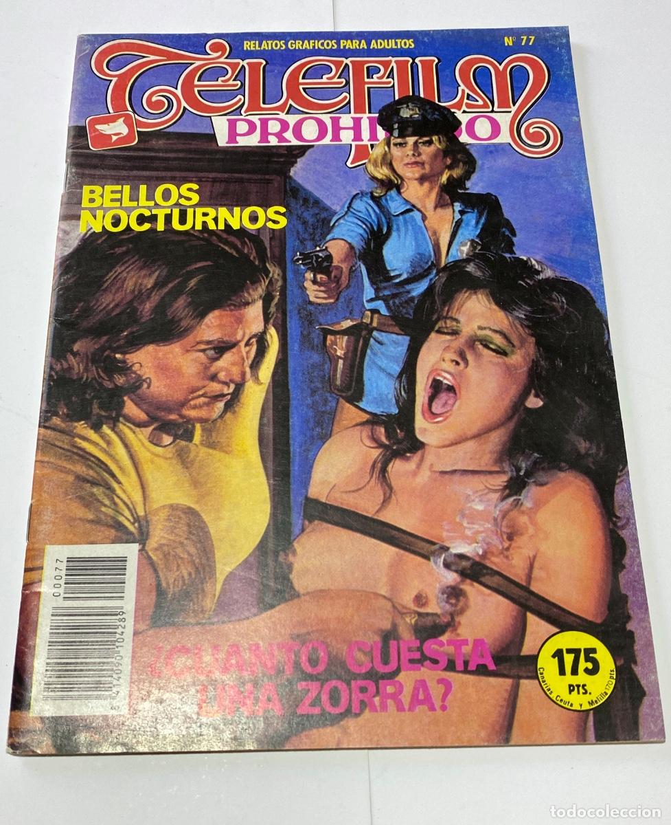 C&oacute;mics: TELEFILM PROHIBIDO N. 77 - EDICIONES ZINCO 1985