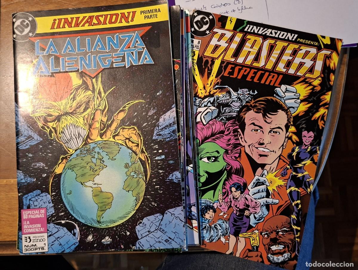 C&oacute;mics: Invasion - 8 ejemplares - Completa