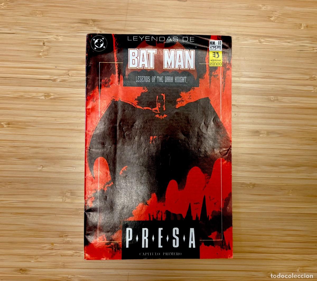 C&oacute;mics: LEYENDAS DE BATMAN N&ordm; 11 &rdquo;PRESA&rdquo; (Cap&iacute;tulo Primero) - Ediciones Zinco - Foto 1