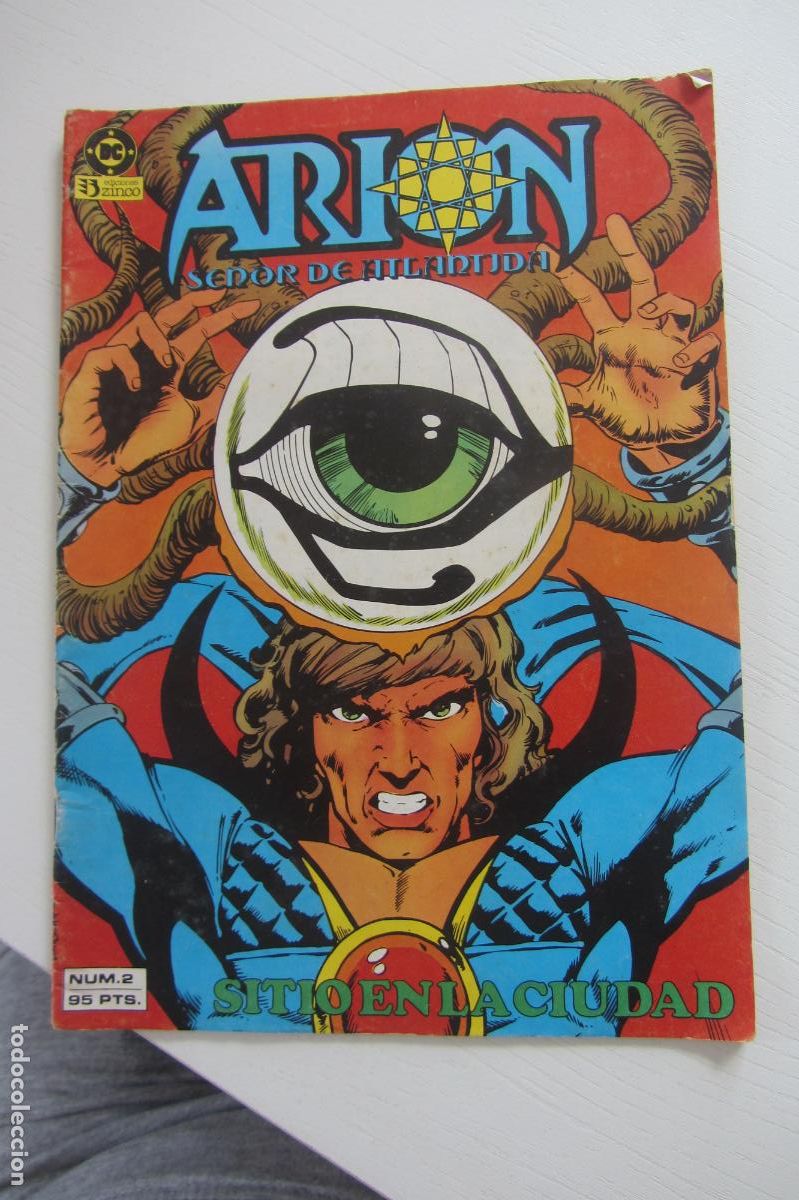 C&oacute;mics: ARION - SE&Ntilde;OR DE ATLANTIDA - N&ordm; 2 - EDICIONES ZINCO ARX63