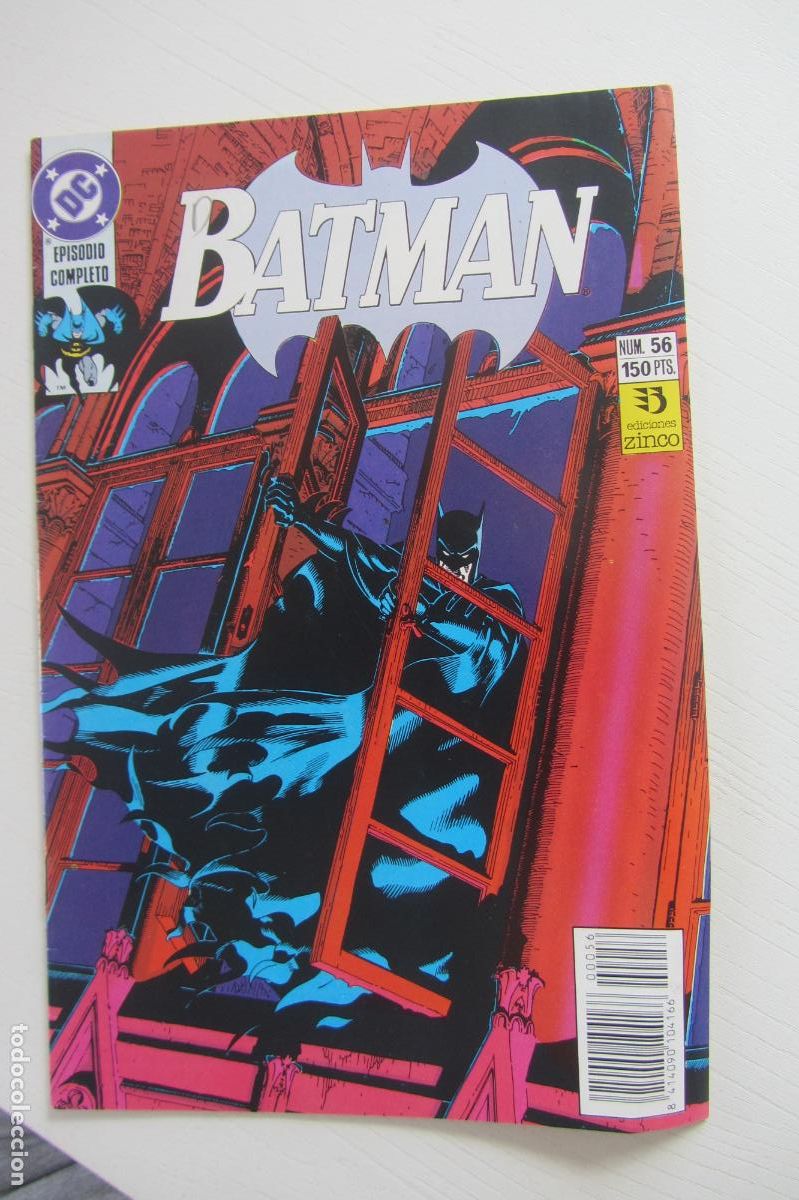 C&oacute;mics: BATMAN n&ordm; 56 A&Ntilde;O 1989 - ZINCO - ZINCO ARX63