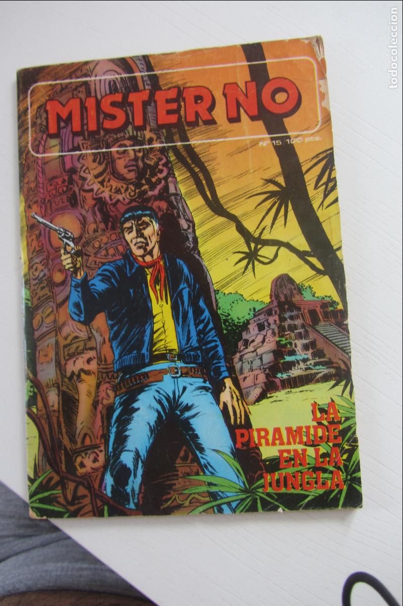 C&oacute;mics: MISTER NO N&ordm; 15: LA PIR&Aacute;MIDE EN LA JUNGLA / EDICIONES ZINCO 1982 ARX63