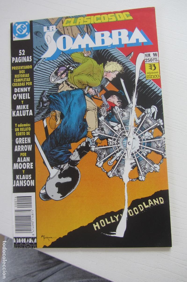 C&oacute;mics: CLASICOS DC N&ordm; 16 - LA SOMBRA - GRAPA ZINCO - BUEN ESTADO ARX63