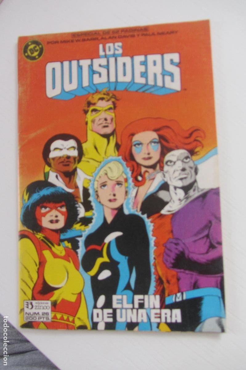 C&oacute;mics: LOS OUTSIDERS N&ordm; 26 EDICIONES ZINCO ARX63