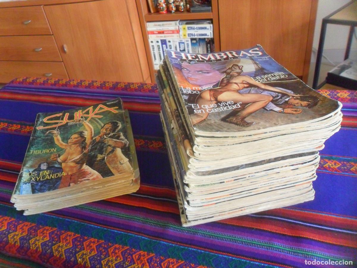 C&oacute;mics: 39 N&ordm;S ENTRE N&ordm; 1 Y 58 HEMBRAS PELIGROSAS ZINCO 1984 100 PTS REGALO SUKIA 10 14 22 29 31 36 54 56 68