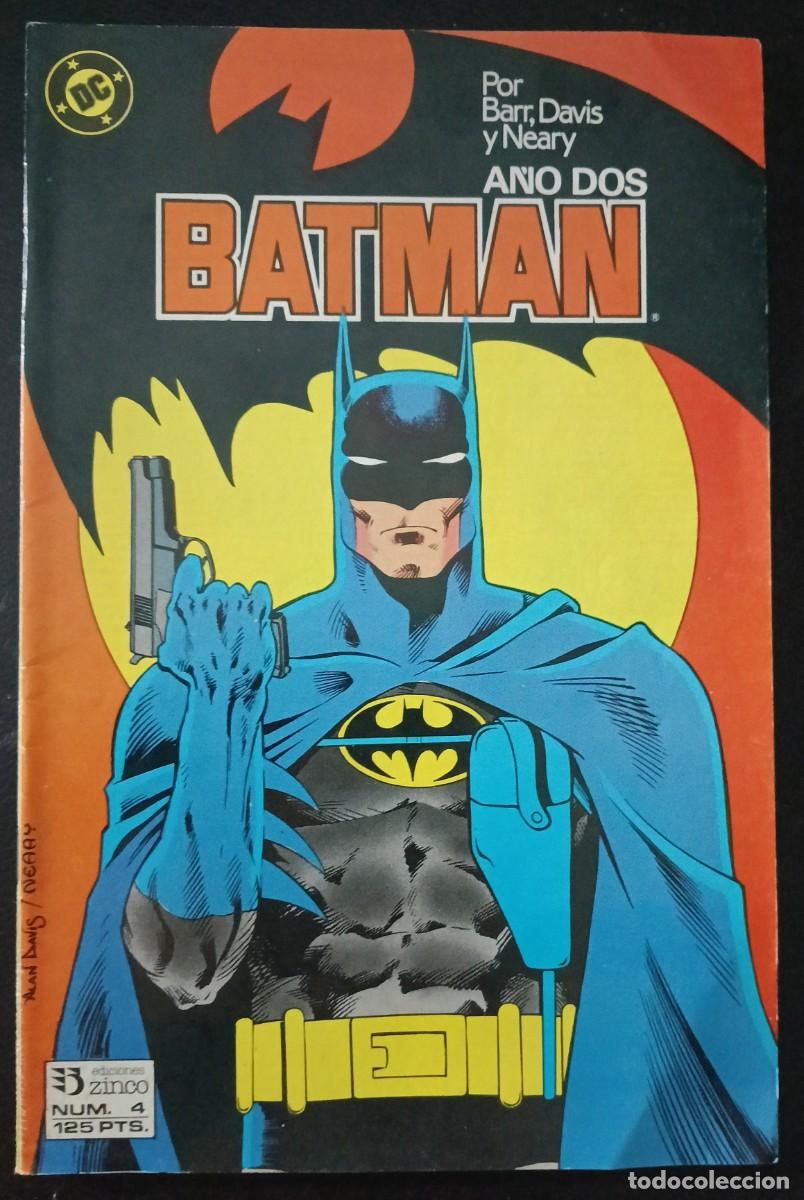 C&oacute;mics: BATMAN-ZINCO-II &Eacute;POCA- N&ordm; 4 -A&Ntilde;OS DOS-1987-M.BARR-NEARY-A.DAVIS-CASI BUENO-DIF&Iacute;CIL-LEA-VEA-1763