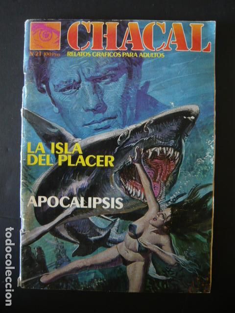 C&oacute;mics: CHACAL N&ordm; 21 RELATOS GRAFICOS PARA ADULTOS COMIC EROTICO