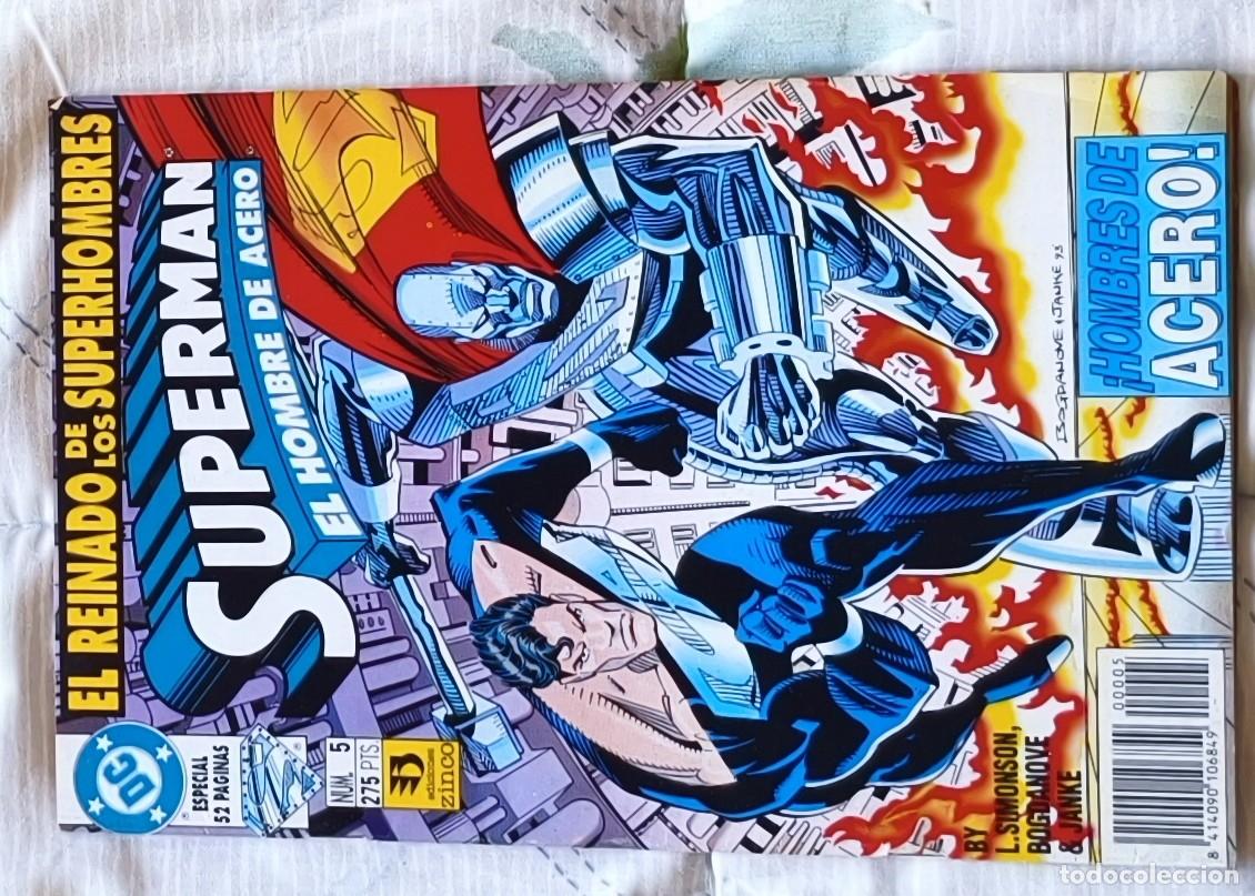 C&oacute;mics: Superman: El Hombre de Acero 5 - El Reinado de los Superhombres n. 5 - Zinco