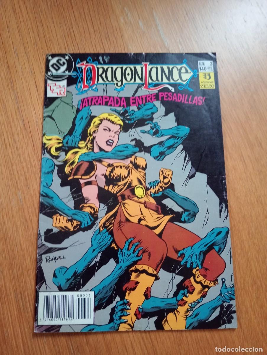 C&oacute;mics: DRAGONLANCE N.&ordm; 3 (DE 12). ATRAPADA ENTRE PESADILLAS. GRAPA. ZINCO. DC. 1990.