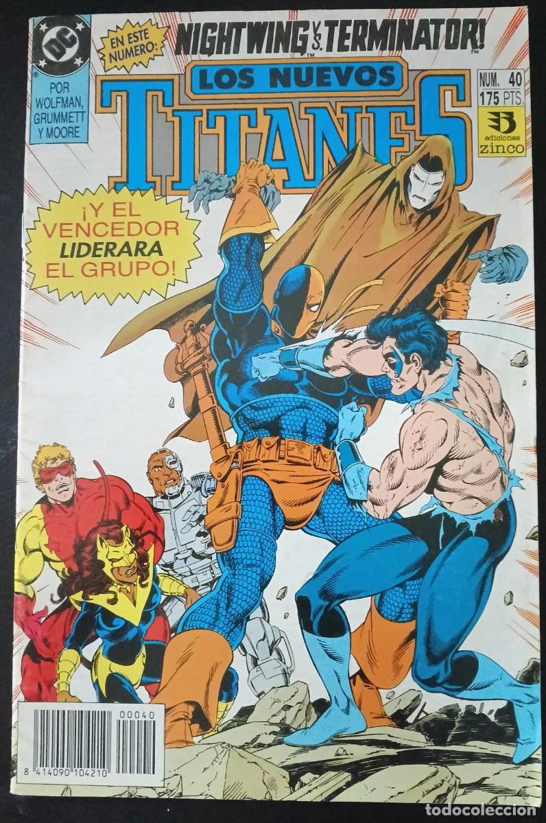 C&oacute;mics: LOS NUEVOS TITANES-ZINCO- N&ordm; 40 -&iexcl;S&Iacute;, &Eacute;STO ES CAOS!-1992-L.SIMONSON-GRUMMETT-PERFECTO-VEA-LEA-1772