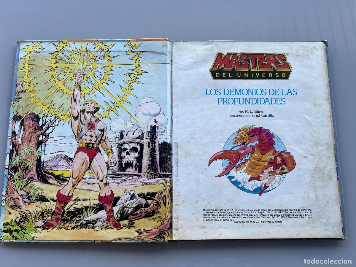 C&oacute;mics: LIBRO MASTERS DEL UNIVERSO LOS DEMONIOS DE LAS PROFUNDIDADES ZINCO - Foto 3