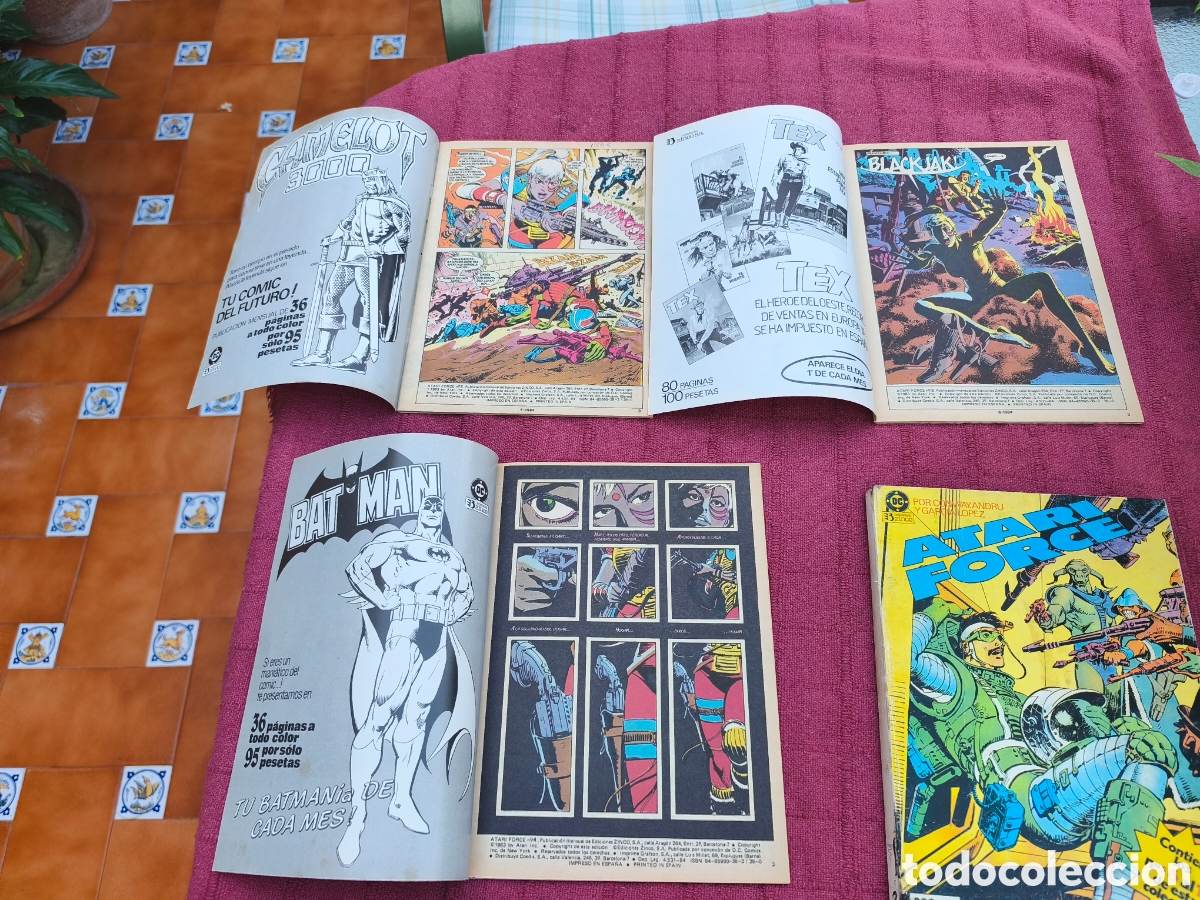 C&oacute;mics: ATARI FORCE 2, ATARI FORCE 3,ATARI FORCE 4, RETAPADO ATARI FORCE DEL NUMERO 6 AL 10, EDICIONES ZINCO - Foto 11