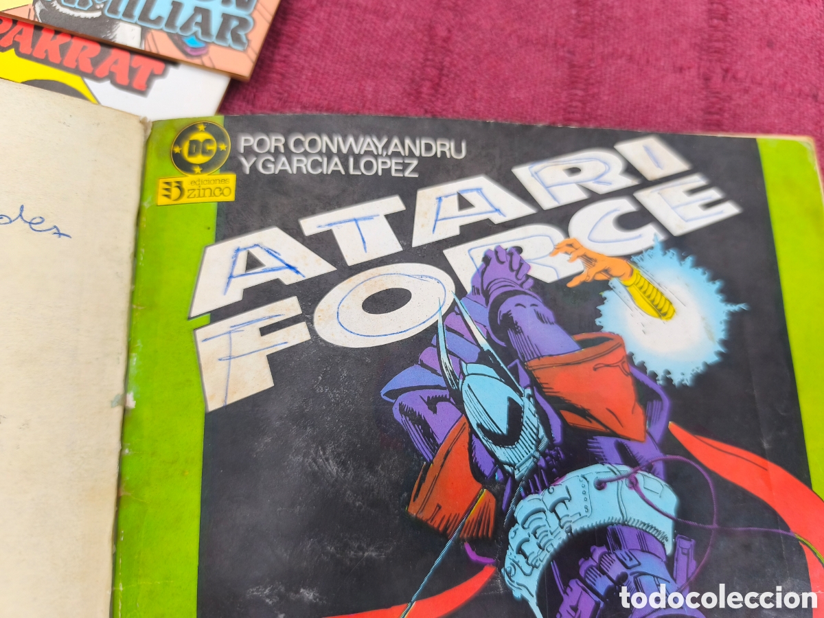 C&oacute;mics: ATARI FORCE 2, ATARI FORCE 3,ATARI FORCE 4, RETAPADO ATARI FORCE DEL NUMERO 6 AL 10, EDICIONES ZINCO - Foto 18