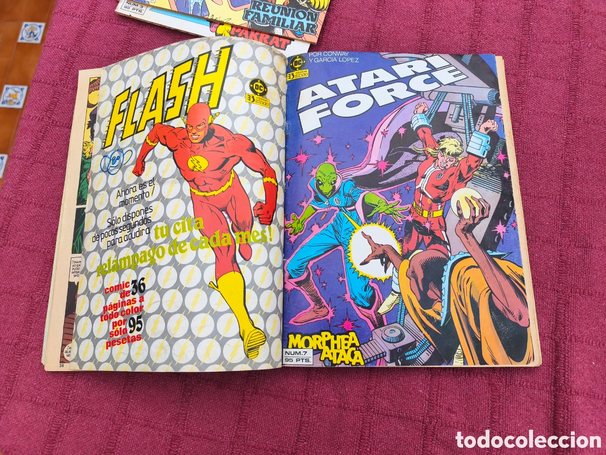 C&oacute;mics: ATARI FORCE 2, ATARI FORCE 3,ATARI FORCE 4, RETAPADO ATARI FORCE DEL NUMERO 6 AL 10, EDICIONES ZINCO - Foto 20