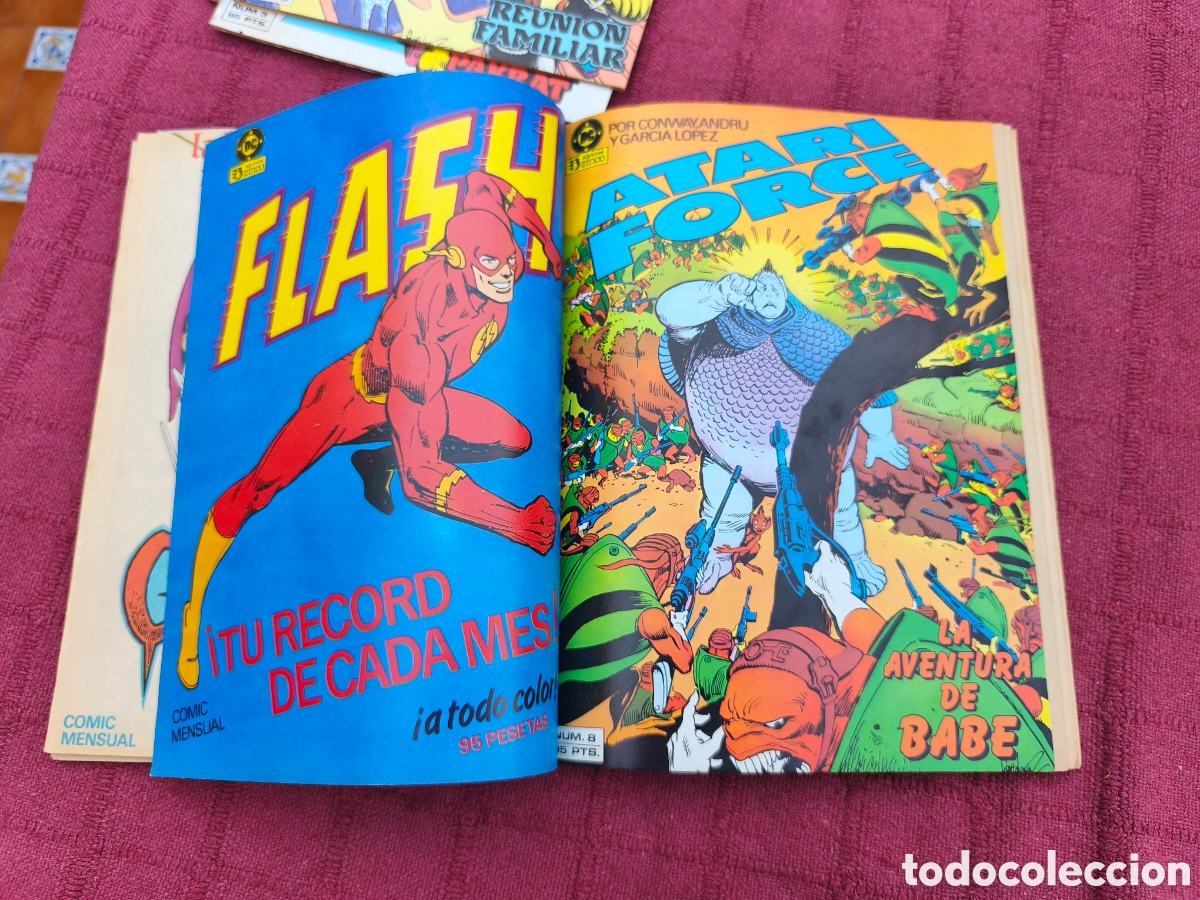 C&oacute;mics: ATARI FORCE 2, ATARI FORCE 3,ATARI FORCE 4, RETAPADO ATARI FORCE DEL NUMERO 6 AL 10, EDICIONES ZINCO - Foto 23