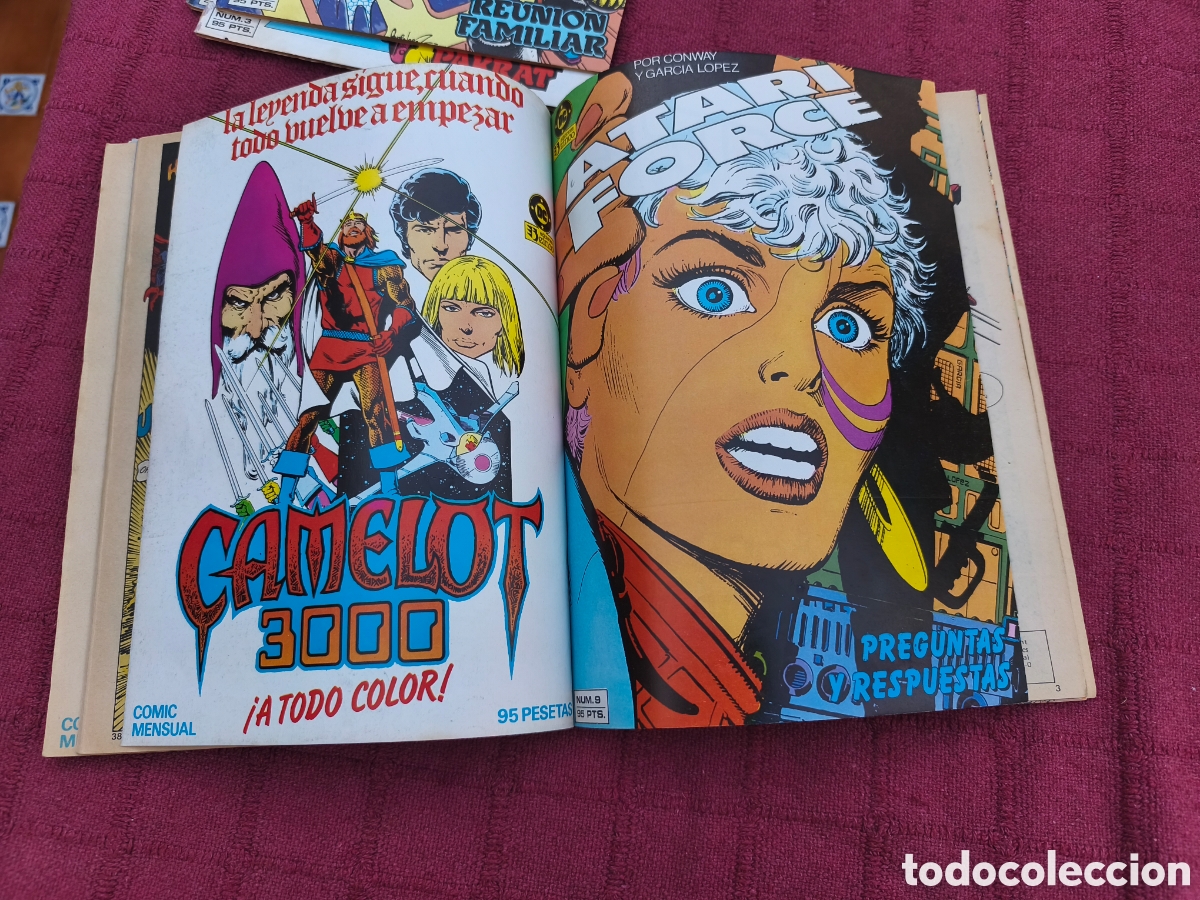 C&oacute;mics: ATARI FORCE 2, ATARI FORCE 3,ATARI FORCE 4, RETAPADO ATARI FORCE DEL NUMERO 6 AL 10, EDICIONES ZINCO - Foto 24
