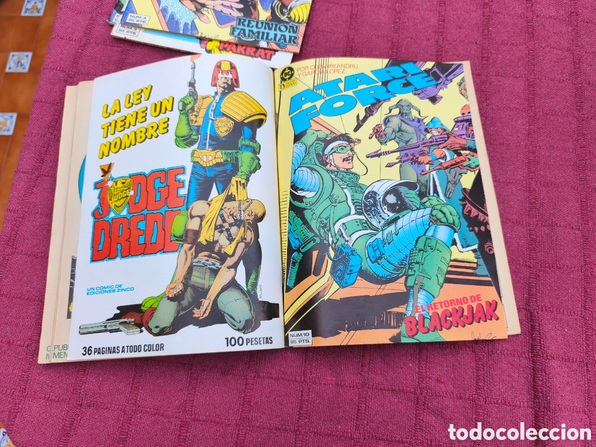 C&oacute;mics: ATARI FORCE 2, ATARI FORCE 3,ATARI FORCE 4, RETAPADO ATARI FORCE DEL NUMERO 6 AL 10, EDICIONES ZINCO - Foto 25