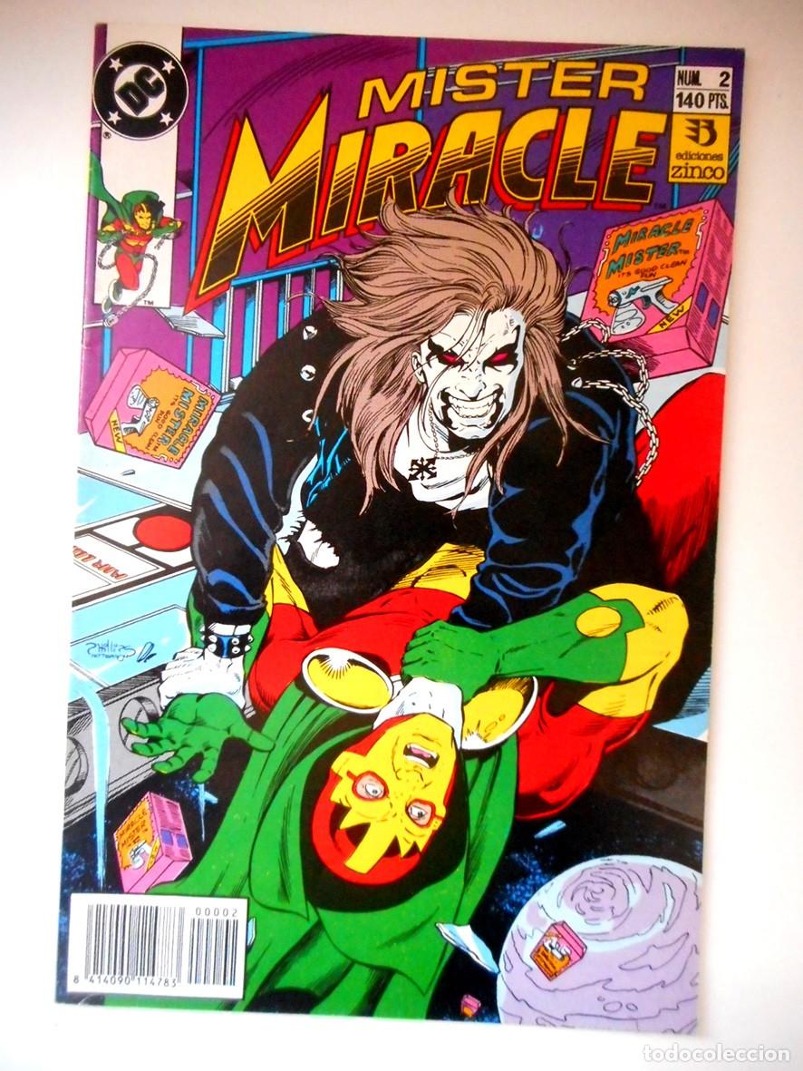 C&oacute;mics: MISTER MIRACLE N&ordm;2 (ZINCO-OCTUBRE 1990) LEN WEIN - JOE PHILLIPS