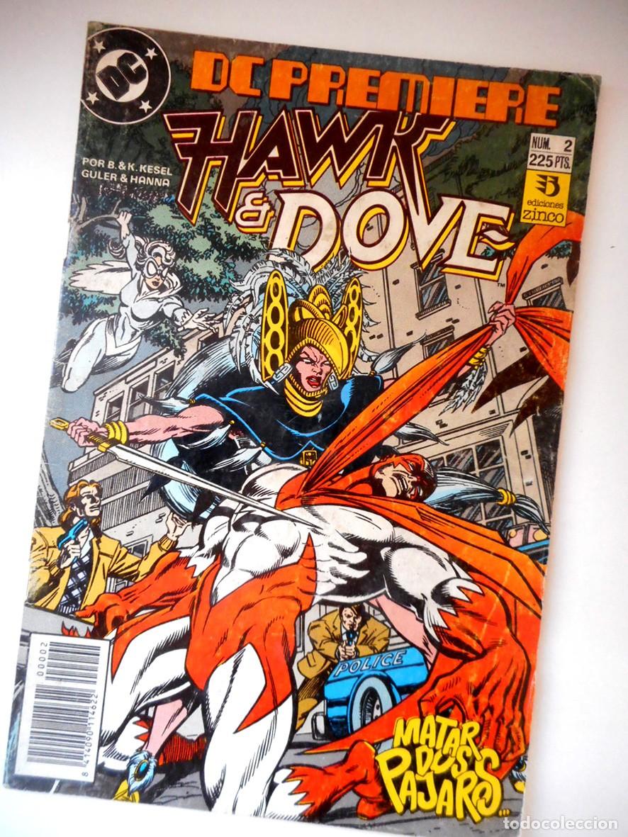 C&oacute;mics: DC PREMIERE N&ordm;2 HAWK Y DOVE (ZINCO-JUNIO 1990) BARBARA KESEL - G.GULER