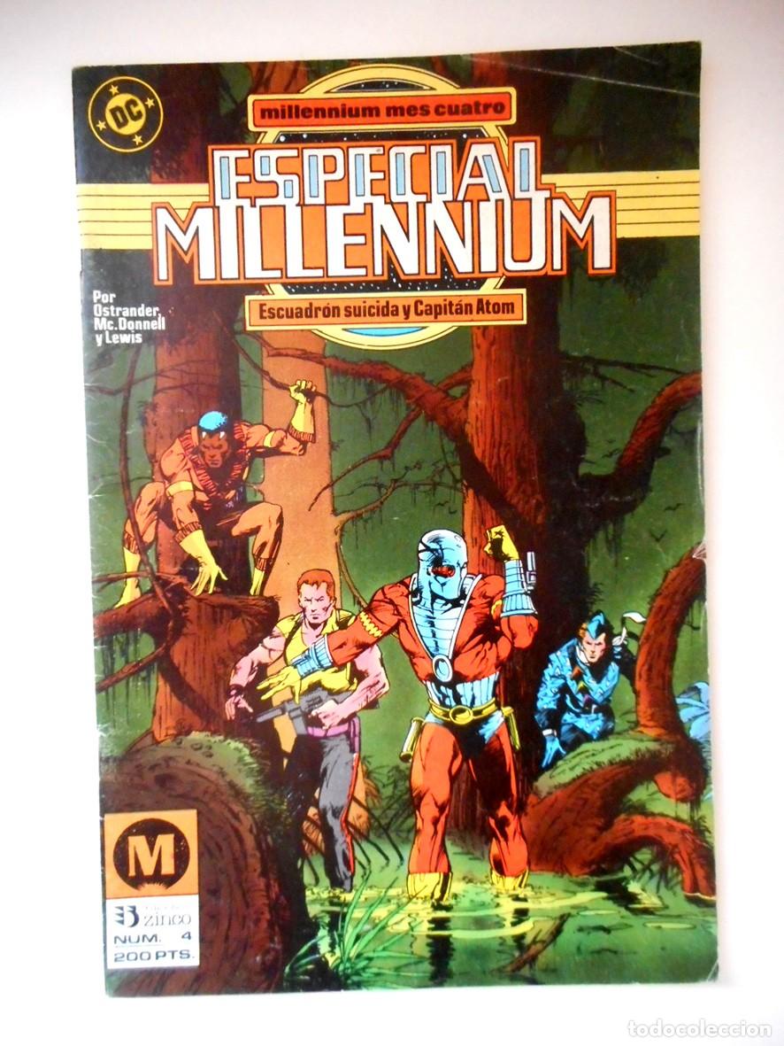 C&oacute;mics: ESPECIAL MILLENNIUM N&ordm;4 ESCUADR&Oacute;N SUICIDA Y CAPIT&Aacute;N ATOM (ZINCO-ENERO 1989) CARY BATES - MCDONNELL