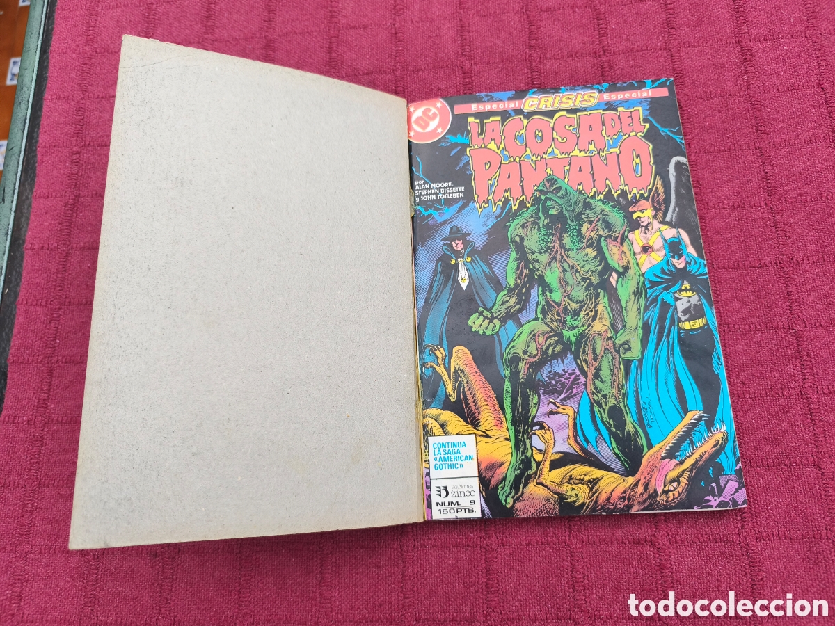 C&oacute;mics: RETAPADO LA COSA DEL PANTANO NUMEROS DEL 9 AL 12 EDITORIAL ZINCO - Foto 7