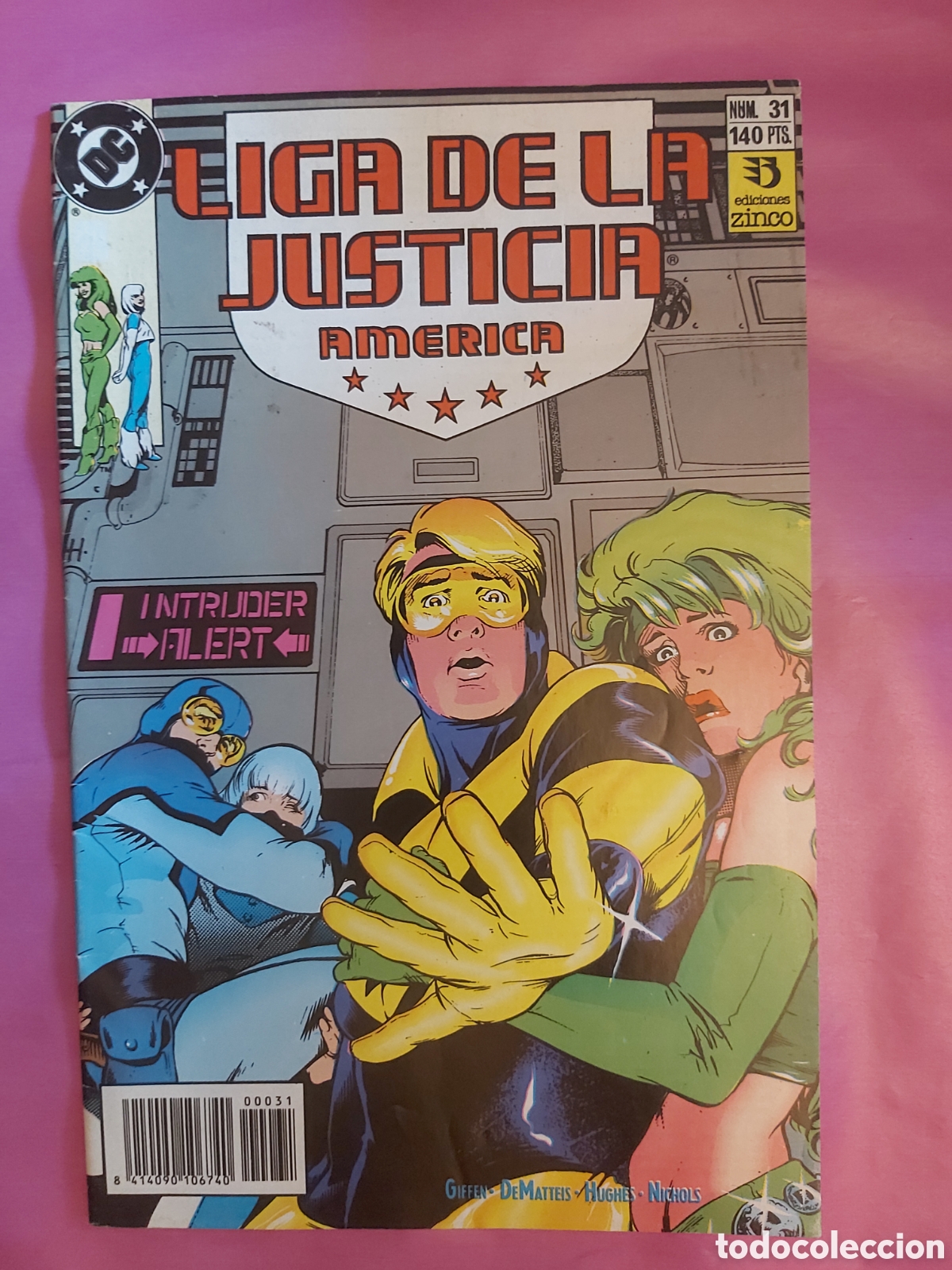 C&oacute;mics: COMIC LA LIGA DE LA JUSTICIA 31 AM&Eacute;RICA DC EDICIONES ZINCO