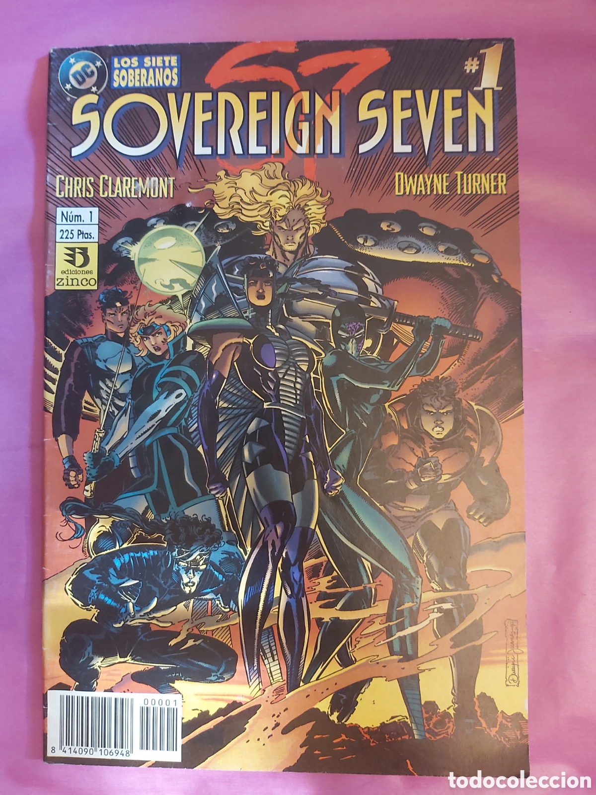 C&oacute;mics: COMIC SOVEREIGN SEVEN 1 DC EDICIONES ZINCO - Foto 1