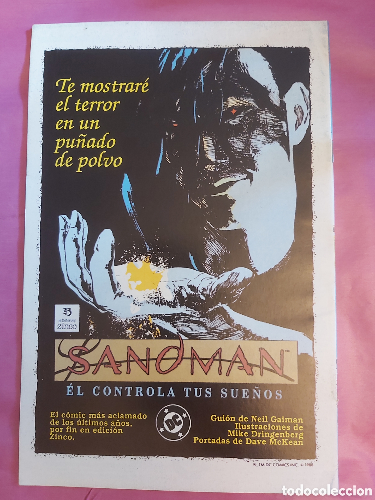 C&oacute;mics: COMIC LA SOMBRA 6 DC EDICIONES ZINCO - Foto 2