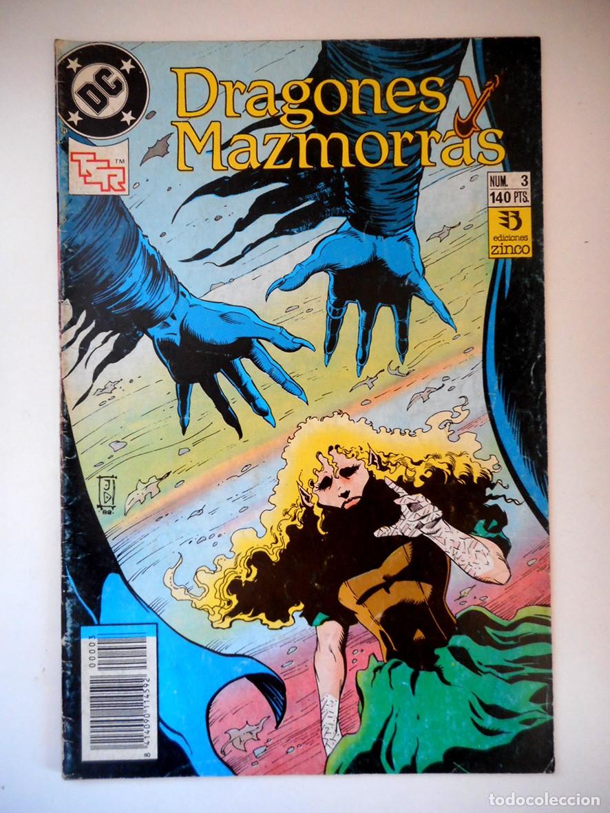 C&oacute;mics: DRAGONES Y MAZMORRAS N&ordm;3 (ZINCO-SEPTIEMBRE 1990) MICHAEL FLEISHER -JAN DUURSEMA